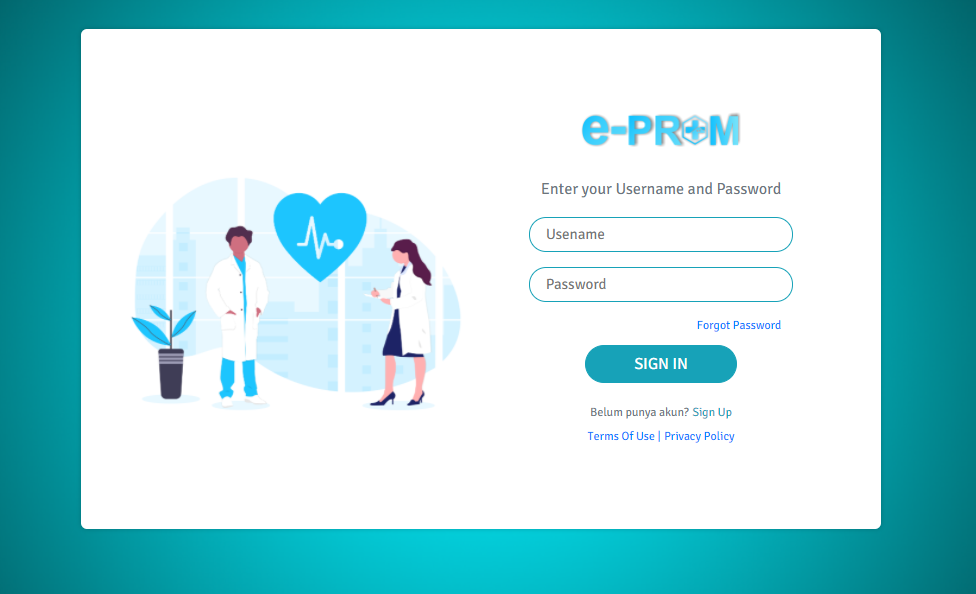 E-PROM (Sistem Informasi Rumah sakit)